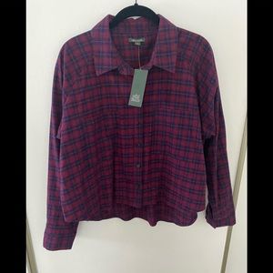 Flannel button up